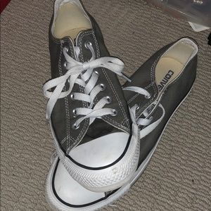 Grey Low Top Converse